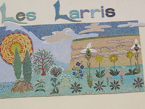 20050703 Mosaique murale aux Larris